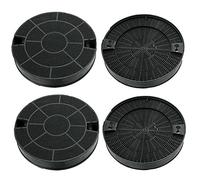 SPARES2GO Carbon Vent Extractor Filter for IKEA Cooker Hood (Pack of 4)