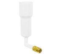 Spares2Go Central Heating Dosing Funnel Inhibitor Leak Sealer Sludge Remover Anti-Freeze Radiator Chemical Tool 1/2" Bsp (1 Litre)