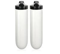 SPARES2GO Ceramic Gravity Water Filter Candle 7in fits British Berkefeld fits BERKEY Ultra Fluoride Removal (2 Pack)