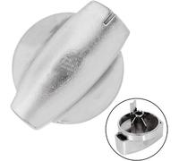 Spares2Go Chrome Silver Switch Knob For Belling Hob Hotplate Countryrange 44444 44445 1000Df 1000G