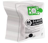 SPARES2GO Cloth Hoover Bags compatible with Numatic Henry HVR200 HVC200 NRV200 Vacuum Cleaners (Pack of 15)