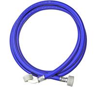 SPARES2GO Cold Water Fill Inlet Pipe Feed Hose Compatible with Logik Washing Machine Dishwasher (2.5m)