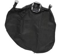 SPARES2GO Collection Bag for Tesco Garden Vac/Leaf Blower 2500 (04-SGX-319) - 720x820mm, 530mm Zip
