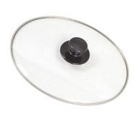 Spares2Go Complete Oval Glass Lid & Knob Handle Compatible With Morphy Richards 3.5L Slow Cooker