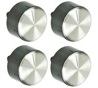 Spares2go Control Knob Switch Button for Bosch Cooker Oven Hob (Pack of 4 Knobs)