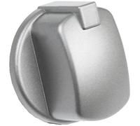 Spares2go Control Knob Switch Button for Indesit Cooker Oven (Silver/INOX)
