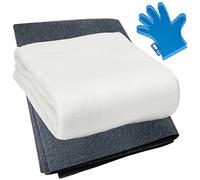 SPARES2GO Cooker Hood Grease Filter Kit compatible with Cooke & Lewis Extractor Fan Vent (Pack of 2 Filters, Cut to Size)