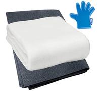 SPARES2GO Cooker Hood Grease Filter Kit compatible with Integra Extractor Fan Vent (Pack of 2 Filters, Cut to Size)