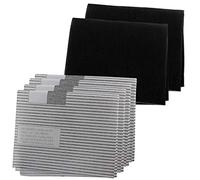 Cooker Hood Filter Kit for BOSCH Vent Extractor Fan (4 x Grease + 2 x Carbon Filters)