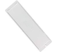 SPARES2GO Cooker Hood Light Diffuser/Lens Cover Plate (218mm x 63mm)