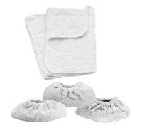 Spares2Go Cotton Terry Cloth Covers & Pads For Karcher Sc1.020 Sc1020 Sc1030 Sc1030B Steam Cleaner