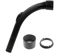 SPARES2GO Curved End Suction Hose Handle for Hitachi Vacuum Cleaner (35mm)