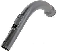 SPARES2GO Curved Wand Handle Hose End for Miele Classic C1 C2 C3 Powerline S2111 S8310 S8320 Cat & Dog Vacuum Cleaners