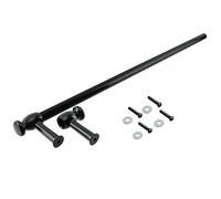 Spares2go 'Cut to size' Door Handle/Towel Rail For Stoves Oven Cookers (Black)