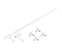 Spares2go 'Cut to size' Towel Rail/Door Handle For Neff Oven Cookers (White)