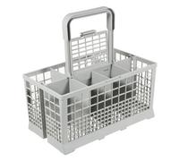 Cutlery Basket Caddy Cage for AEG Dishwasher (Removable Handle, 240mm)