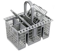 Spares2go Cutlery Basket Cage Handle & Lid for Indesit DFG2635 DIFP48 Dishwasher