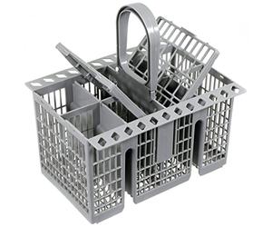 Spares2go Cutlery Basket Cage Handle & Lid for Indesit DFG2635 DIFP48 Dishwasher