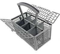 Spares2Go Cutlery Basket Cage Lid & Removable Handle Compatible With Bush Dishwasher (235 X 242 X 130mm)