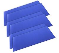 SPARES2GO Defrost Fridge Freezer Mat Durable Anti-Frost Liner (50cm x 25cm, Pack of 6) Blue