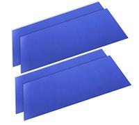 SPARES2GO Defrost Fridge Freezer Mat Shelf Drawer Liners (50cm, Pack of 4) | Anti-Frost Durable Liner, Defrosts Drawers, Shelves, Baskets and more, 500mm x 25mm or Cut to Size