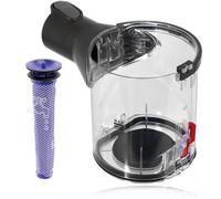Spares2Go Dirt Bin For Dyson V6 Dc58 Dc59 Sv03 Animal Vacuum Dust Container + Filter