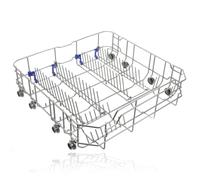 SPARES2GO Dishwasher Bottom Rack Lower Basket Fits Currys Essentials | Drawer Tray Wheeled, Lower Rack 672000820088 CDW60B16, CDW60B16A, CDW60S16A, CDW60W16, CDW60W16A, CID60W16, CID60W16A