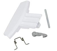 SPARES2GO Door Handle Kit Washing Machine/Washer Dryer compatible with ARISTON (White)