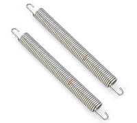 SPARES2GO Door Hinge Spring for Montpellier MDI600 MDI650X MDI700 Dishwasher (Pack of 2 Springs, 167mm)