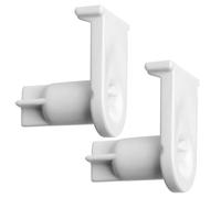 SPARES2GO Door Hinge Support Socket for Bosch fits Neff Fridge Freezer (Pack of 2, White)