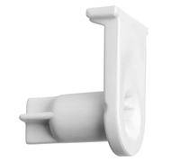 SPARES2GO Door Hinge Support Socket for Bosch fits Neff Fridge Freezer (White)