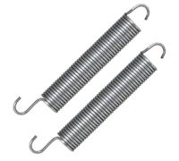 SPARES2GO Door Spring Hinge Tension Support for Beko Dishwasher (Pack of 2 Springs, 120mm)