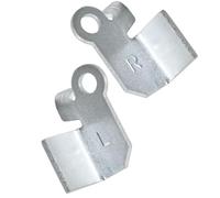 SPARES2GO Door Stop Left & Right Hinge Set for Bosch KGH33X KGH34X KGN34V Fridge Freezer