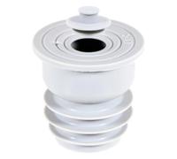 SPARES2GO Drain Hose Seal Silicone Plug Washing Machine Dishwasher Sink Waste Evacuation Pipe Outlet Bung Sealing Cover (35mm - 40mm)