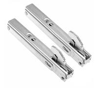 Spares2go Drop Down Top Door Hinges for Stoves Oven Cooker (Pack of 2)