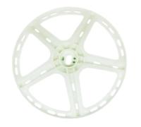 SPARES2GO Drum Pulley Spider Wheel for Electrolux EW2 EW6 EW8 EWF EWW RWF Washing Machine