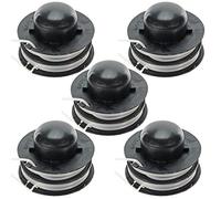 SPARES2GO Dual Feed Trimmer Line & Spool Head for B&Q FPGT250-6 Strimmer (Pack of 5)