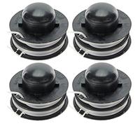SPARES2GO Dual Feed Trimmer Line & Spool Head for Spear & Jackson GT300 GT350 Series Strimmer (Pack of 4)