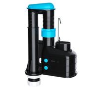 SPARES2GO Dual Flush Toilet Syphon Height Adjustable 7.5" to 9.5" WC Cistern Internal Overflow Lever