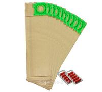Spares2go Dust Bags & Air Freshener Sticks Compatible With Sebo Vacuum Cleaners 10 Pack