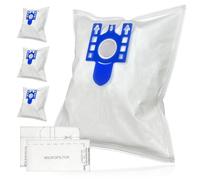 SPARES2GO Dust Bags compatible with Miele S2110 S2111 S8330 S8340 Cat & Dog Vacuum Cleaners (Pack of 4 + Filters)