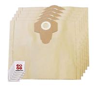 SPARES2GO 30L Strong Dust Bags compatible with Aldi Ferrex TVC1401.1 Vacuum Cleaner (Pack of 5 + Fresheners)