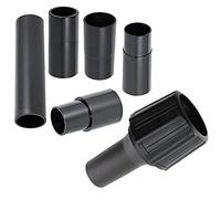 SPARES2GO Dust Extractor Port Adaptor Reducer Kit Compatible with Makita Power Tool Sander (Pack of 6, 30mm 32mm 35mm 38mm)
