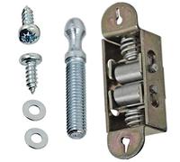 SPARES2GO Electric Cooker Door Catch Roller Type Latch Striker & Keeper for Stoves Oven