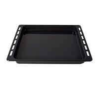 SPARES2GO Enameled Drip Pan Fat Tray compatible with Hotpoint AOY54CIX Oven Cooker Grill (445 x 375 x 38mm)