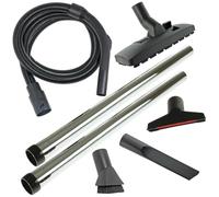 SPARES2GO Extension Rod Hose Tool Kit for Guild GWD16 16L GWD30 30L Wet & Dry Vacuum Cleaner (2.5m)