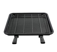SPARES2GO Extra Large Grill Pan, Rack & Dual Detachable Handles for Prima Oven Cookers