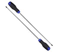 SPARES2GO Extra Long Reach CR-V Chrome Vanadium Phillips Head Screwdriver