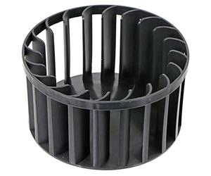 SPARES2GO Fan Blade Impeller compatible with Crosslee Tumble Dryers (Black)