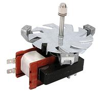 SPARES2GO Fan Motor Long Shaft Compatible with Logik Oven Cooker (YJ64-16A, 26W)